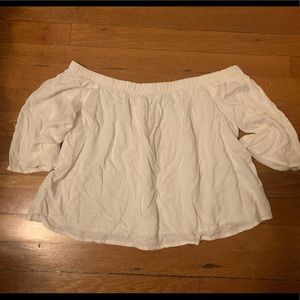 Bundle 3 for $30 American Apparel NWOT white peasant top final season medium